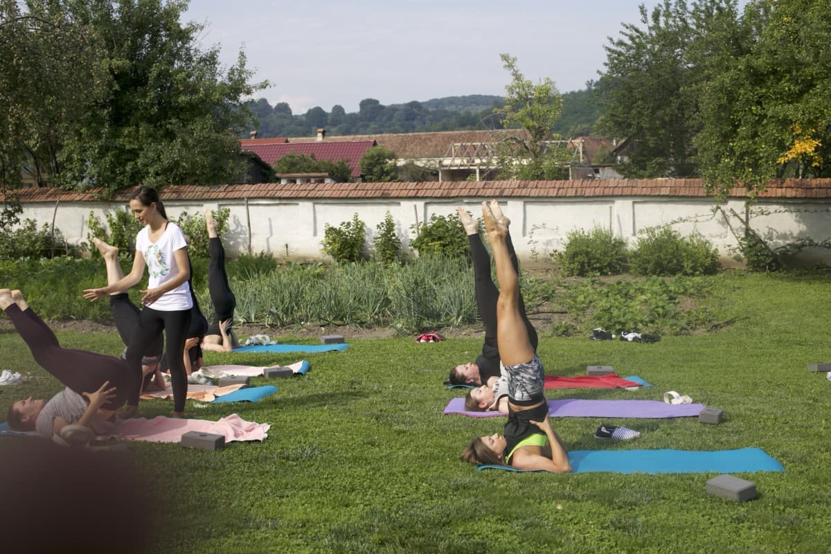 Recharging YOGA retreat and WINE taste